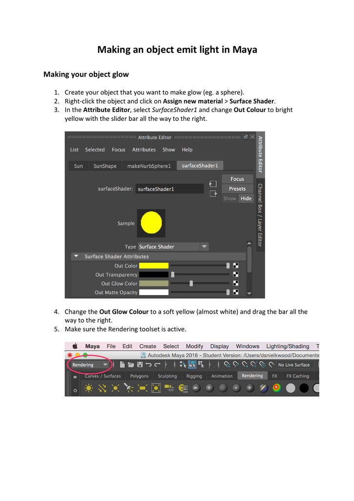 Local Camarade Rappelles Toi How To Make An Object Glow In Maya Compter