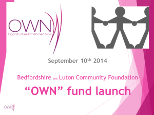 here - Bedfordshire & Luton Community Foundation