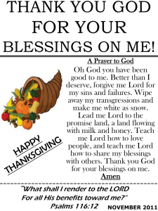 November Newsletter