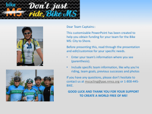 Sample Team Sponsorship Proposal