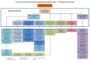 University of Gloucestershire Occupational Health & Safety