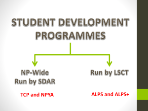 Student Development Talk Power Point