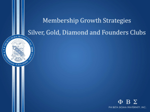 2015 CMDC | Silver, Gold, Platinum, Founder`s Membership Drive