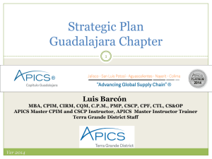 strategy for a chapter - Terra Grande District