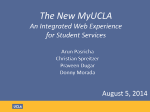 MyUCLA Presentation