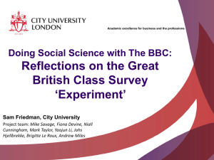 BBC2013 - City Blogs