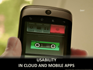 Usability