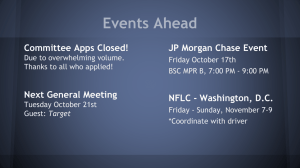 October 7, 2014 () - Rutgers FBLA-PBL