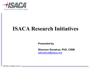 CobiT - ISACA