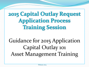 Capital Outlay 101 RM - New Mexico State Agency on Aging