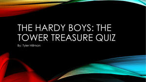 The Hardy Boys: Tower Treasure Quiz