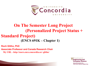 More on the project