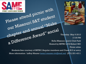 Student Chapter Picnic and STEM Awards - SAME