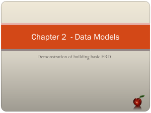 Chapter 2 - Data Models