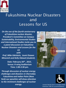 Fukushima Nuclear Disasters and Lessons for US