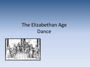 Elizabethan Era Dance: Upper vs. Lower Class Styles
