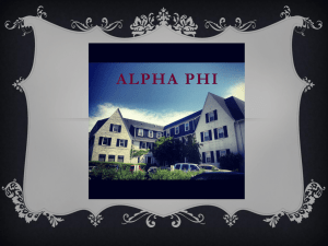 Alpha phi