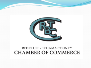 Red Bluff City Power Point