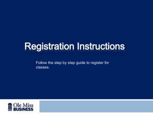Registration