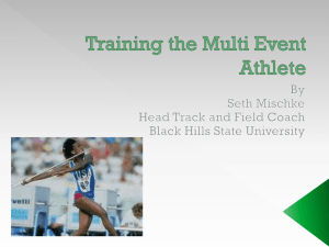 Training The Multi Event Athlete