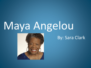Maya Angelou: Biography, Works, and Themes