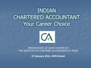click to - PRESENTATION BY DOHA CHAPTER OF THE