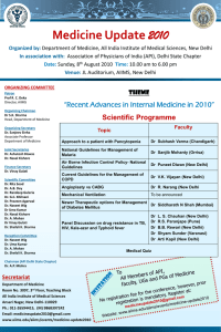 Poster - India Institute Of Medical Science