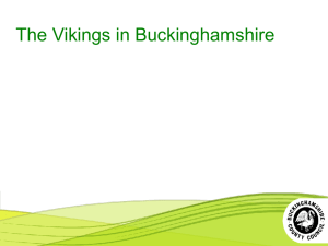 Vikings in Buckinghamshire: History & Place Names