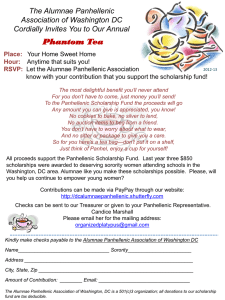 attached flyer - Greater Washington, DC Alpha Delta Pi Alumnae