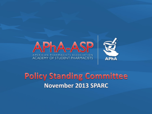 Slides 1-9 - American Pharmacists Association