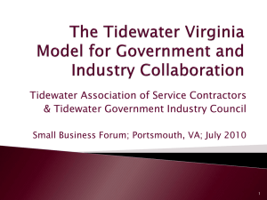 TASC/TGIC Small Business Forum July 2010