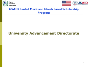 First Scholarship Management Committee Meeting held on