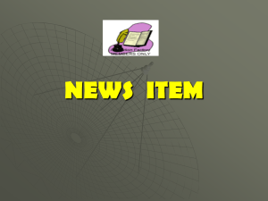 NEWS ITEM - WordPress.com