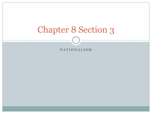 Chp. 8 Section 3 Notes