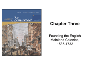 Berkin, Making America Chapter 3