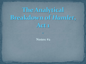 Hamlet Act 1 Analysis: Exposition, Characters, and Themes