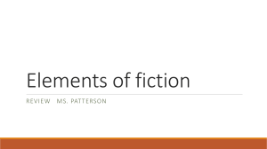 Elements of Fiction quiz