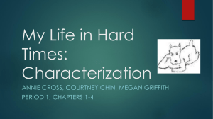 My Life and Hard Times: Characterization Analysis