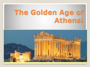 Golden Age of Athens: Politics, Art, and War