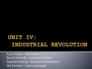 industrial revolution