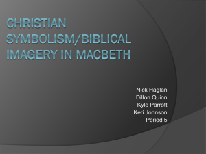 Christian Symbolism in Macbeth: Biblical Imagery Analysis