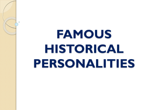 FAMOUS FREEDOM FIGHTERS - Sachdeva Global School