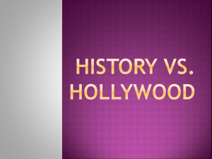 History vs hollywood
