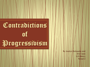 Progressive Movement: Reforms, Leaders & Ideals