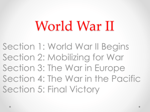 WORLD WAR II