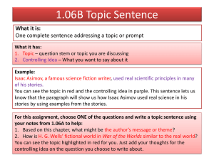 Topic Sentence Writing: Guide & Examples