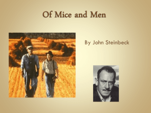 Of Mice and Men