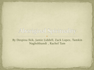 Aboriginal Spirituality
