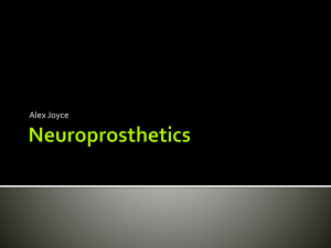 Neuroprosthetics