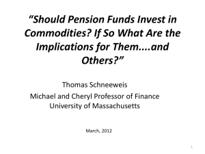 Commodities Investment